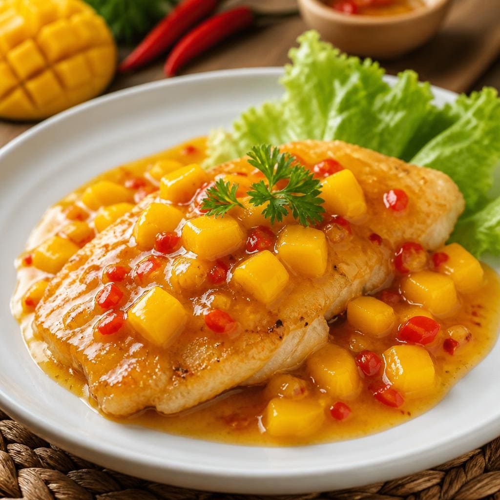 Ikan Fillet Saus Mangga D’ Cost Seafood